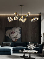 Branch With Diamond Crystal Chandelier