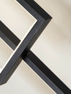 Modern Minimalist Rectangular Led Staircase Chandelier