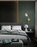 Crystal Diamond Torch Wall Sconce