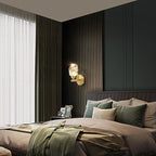 Crystal Diamond Torch Wall Sconce