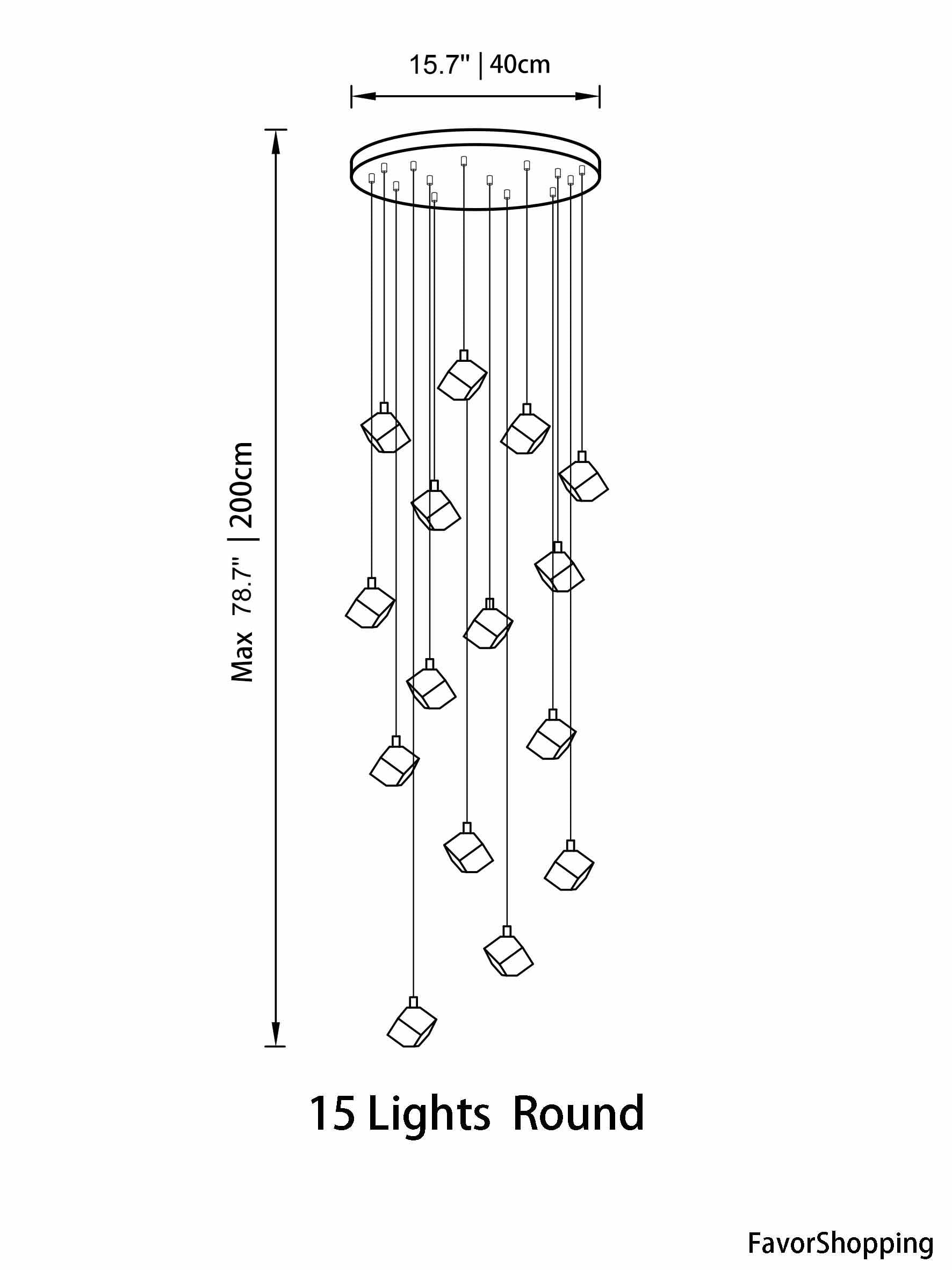 Ice Cube Transparent Crystal Chandelier For High Ceiling And Large Entryway