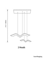 Freedom Petrel LED Chandelier For Modern Home Office