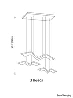 Freedom Petrel LED Chandelier For Modern Home Office