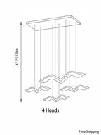 Freedom Petrel LED Chandelier For Modern Home Office