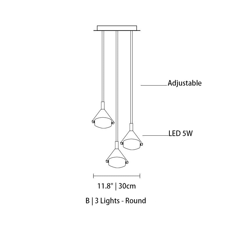 Myth Angel Square Crystal Long Raindrop Foyer Chandelier