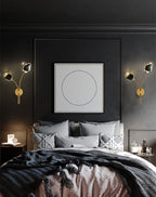 Crystal Diamond Torch Wall Sconce