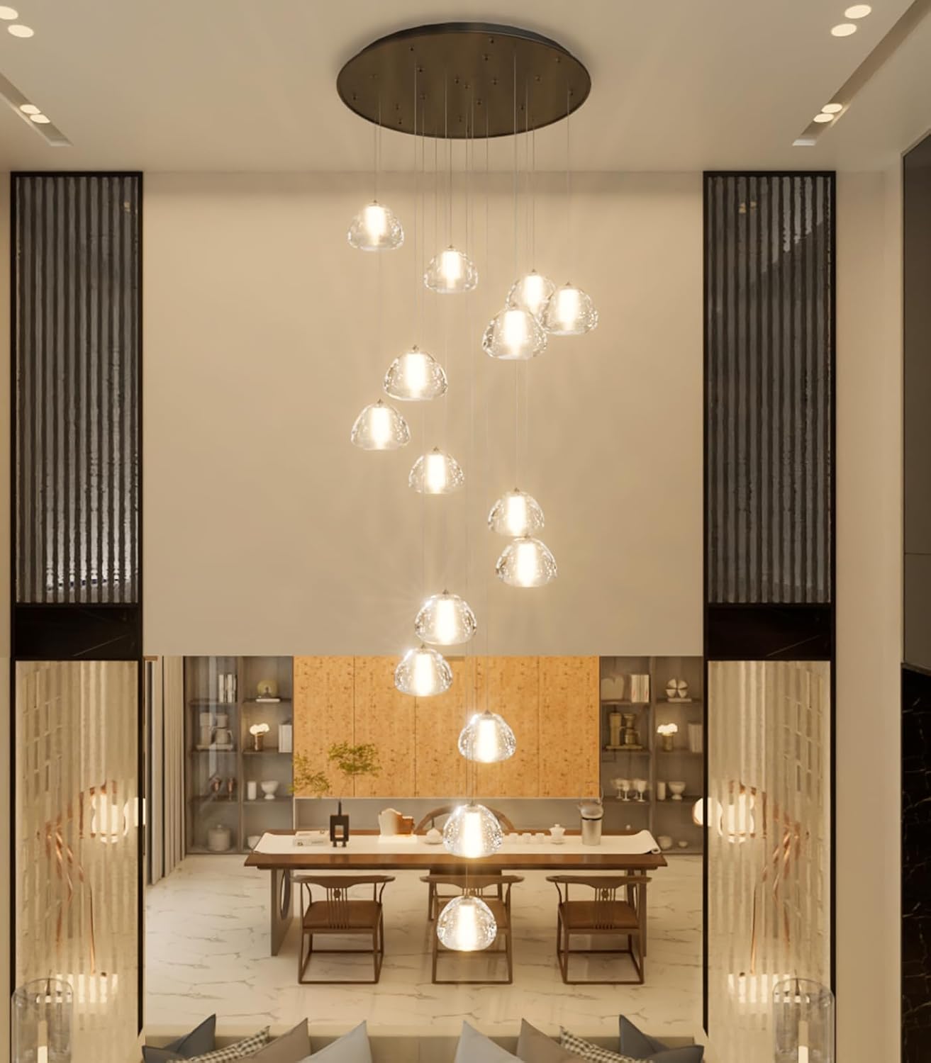 Staircase 118" Long Black LED Lighting