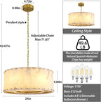 Alabaster Chandelier