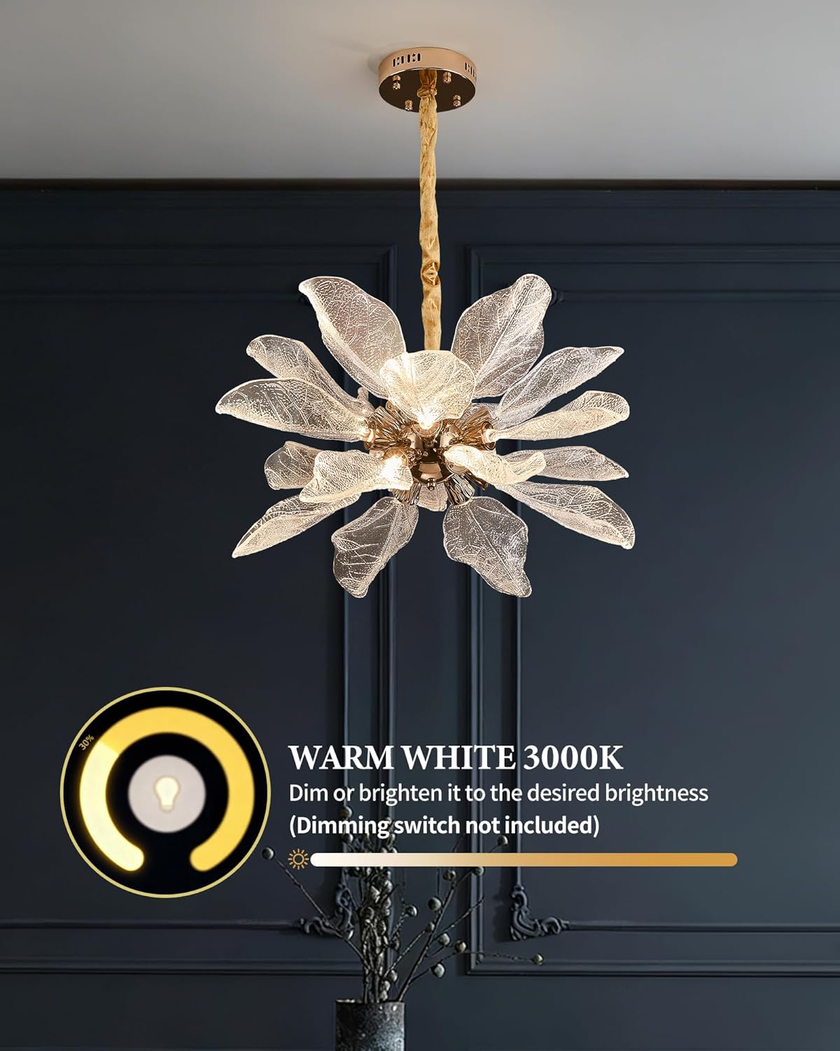 Tassel Rectangle Crystal Chandelier For Dining Room Island Kitchen