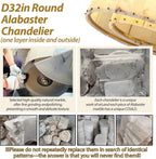 Alabaster Chandelier