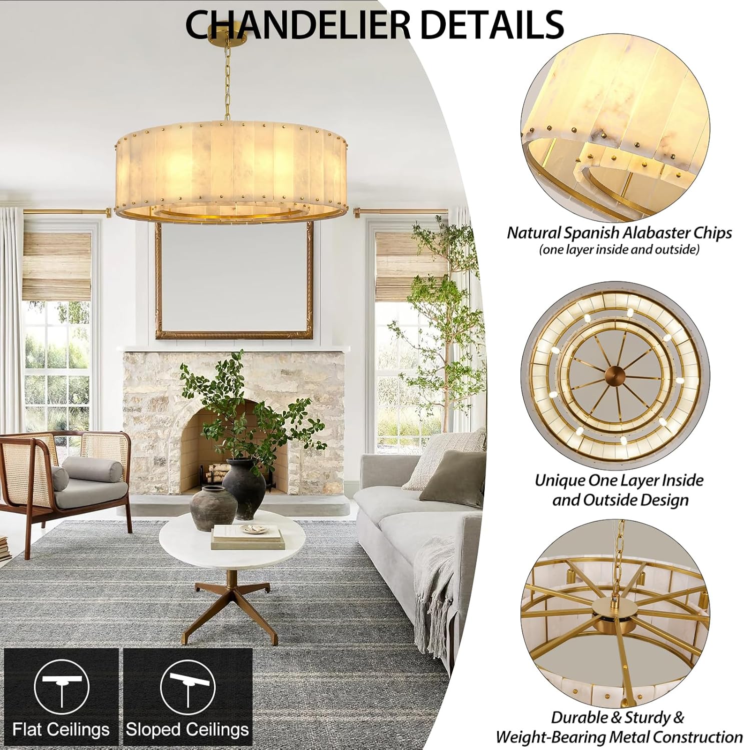 Alabaster Chandelier