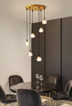 Modern LED Multi-Light Chandeliers For High Ceilings