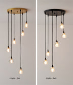 Modern LED Multi-Light Chandeliers For High Ceilings