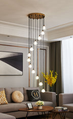 Modern LED Multi-Light Chandeliers For High Ceilings