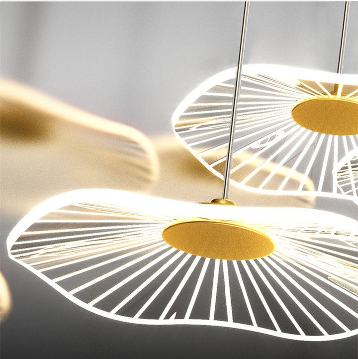 Floating Castle Raindrop LED Daisy Foyer Pendant Light - Grand Interior Decoration