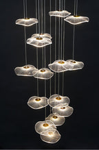 Floating Castle Raindrop LED Daisy Foyer Pendant Light - Grand Interior Decoration