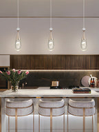 Raindrop Crown Jellyfish Crystal Chandelier for 2 Story Foyer and Hotel Lobby