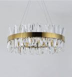 Crystal Circle Chandelier