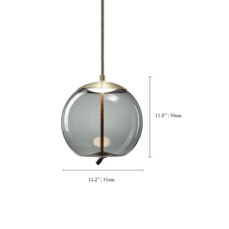 Lily Curve Glass Lamps