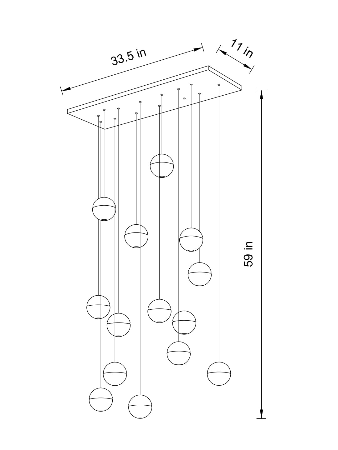 Spiral Multi-Light Crystal Bubble Chandelier For Large & Small House Lobby