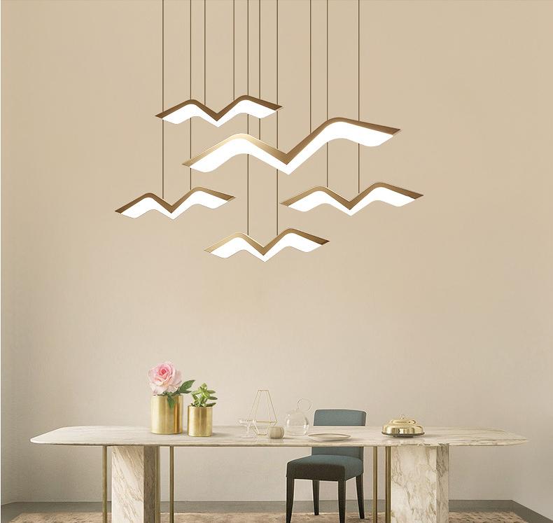 Freedom Petrel LED Chandelier For Modern Home Office