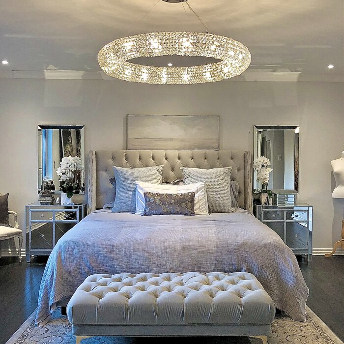 Golden Cloud Ring Chandelier