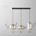 Multiple Bowl Styles Chandelier