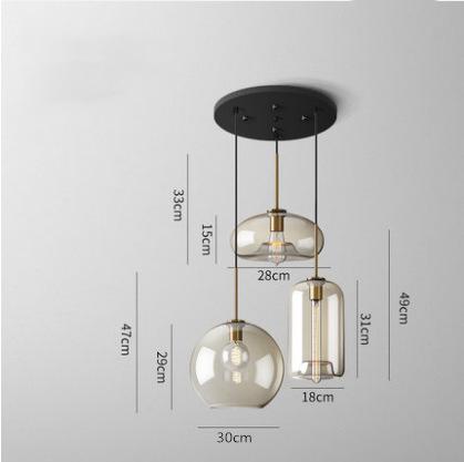 Multiple Bowl Styles Chandelier