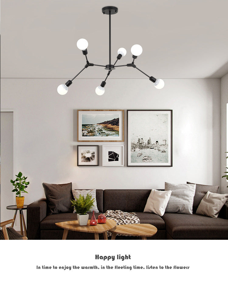 Modern Rotatable Sputnik Chandelier