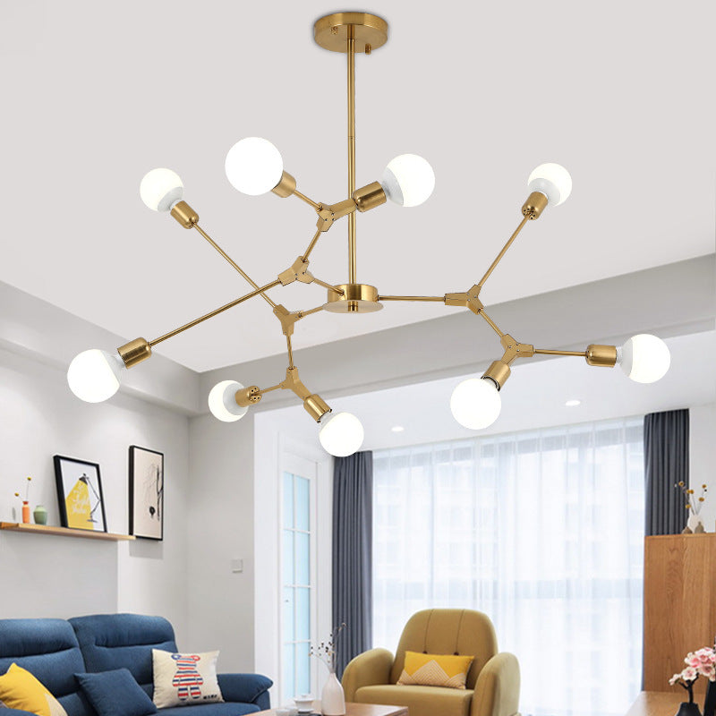 Modern Rotatable Sputnik Chandelier