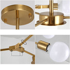 Modern Rotatable Sputnik Chandelier