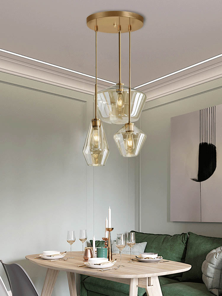 Nordic Modern Glass Pendant Lights