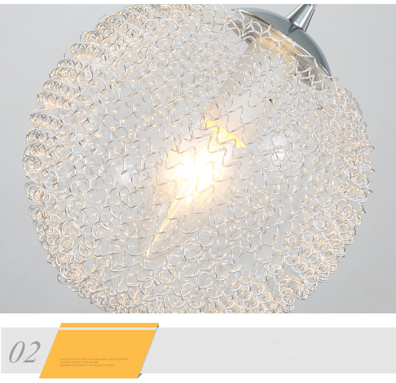 High Ceiling Shiny LED Chandelier Lighting Fixture