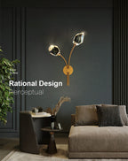 Crystal Diamond Torch Wall Sconce