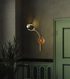 Crystal Diamond Torch Wall Sconce