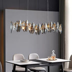 Flor Linear Chandelier for Dining Room