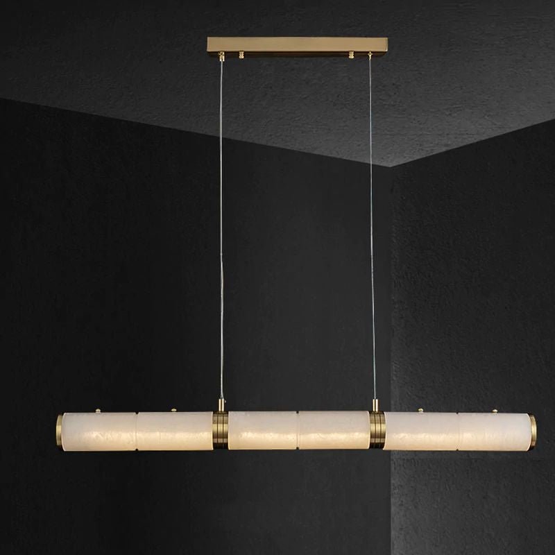 Labster Pillar Linear Kitchen Chandelier