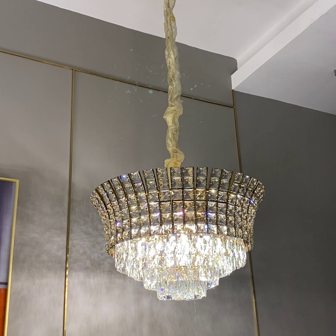 New Luxury Creative Multi-tiered Crystal Chandelier
