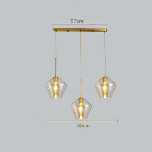 Nordic Modern Glass Pendant Lights