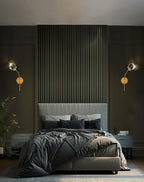 Crystal Diamond Torch Wall Sconce