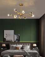 Branch With Diamond Crystal Chandelier