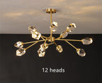Branch With Diamond Crystal Chandelier
