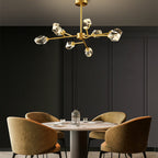 Branch With Diamond Crystal Chandelier